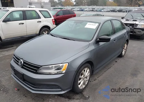2015 Volkswagen Jetta 1.8T Se из США, поврежденный, VIN 3VWD17AJ8FM231679